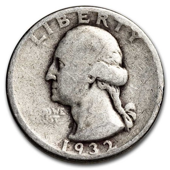 1932 Washington Quarter Good/Fine 1932 Washington Quarter Good/Fine